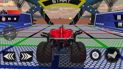 Derby Monster Truck Demolition Destruction Games  Impossible Car Stunt Destruction Android GamePlay