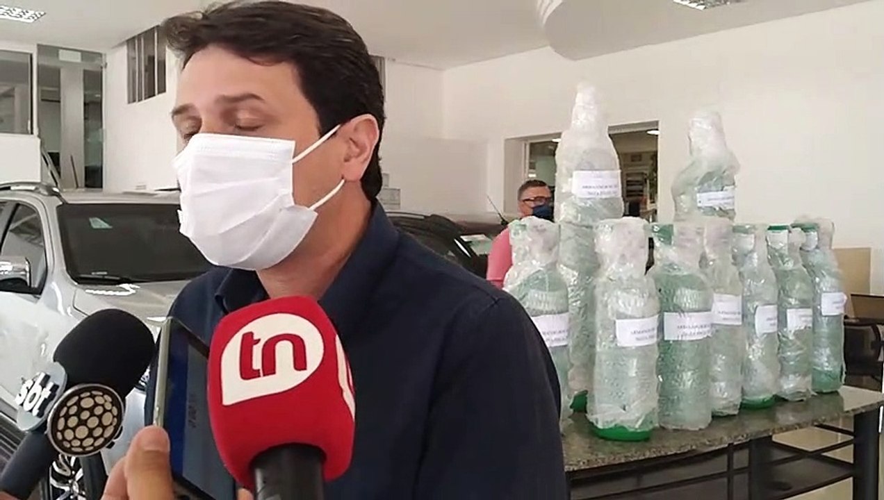 Prefeito fala sobre doações de cilindros