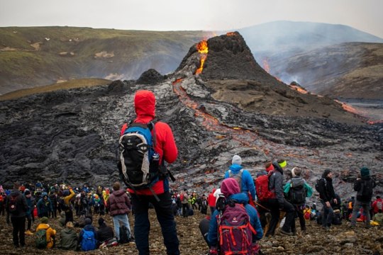 This Famous Volcano in Iceland Is Erupting — See the Stunning Photos