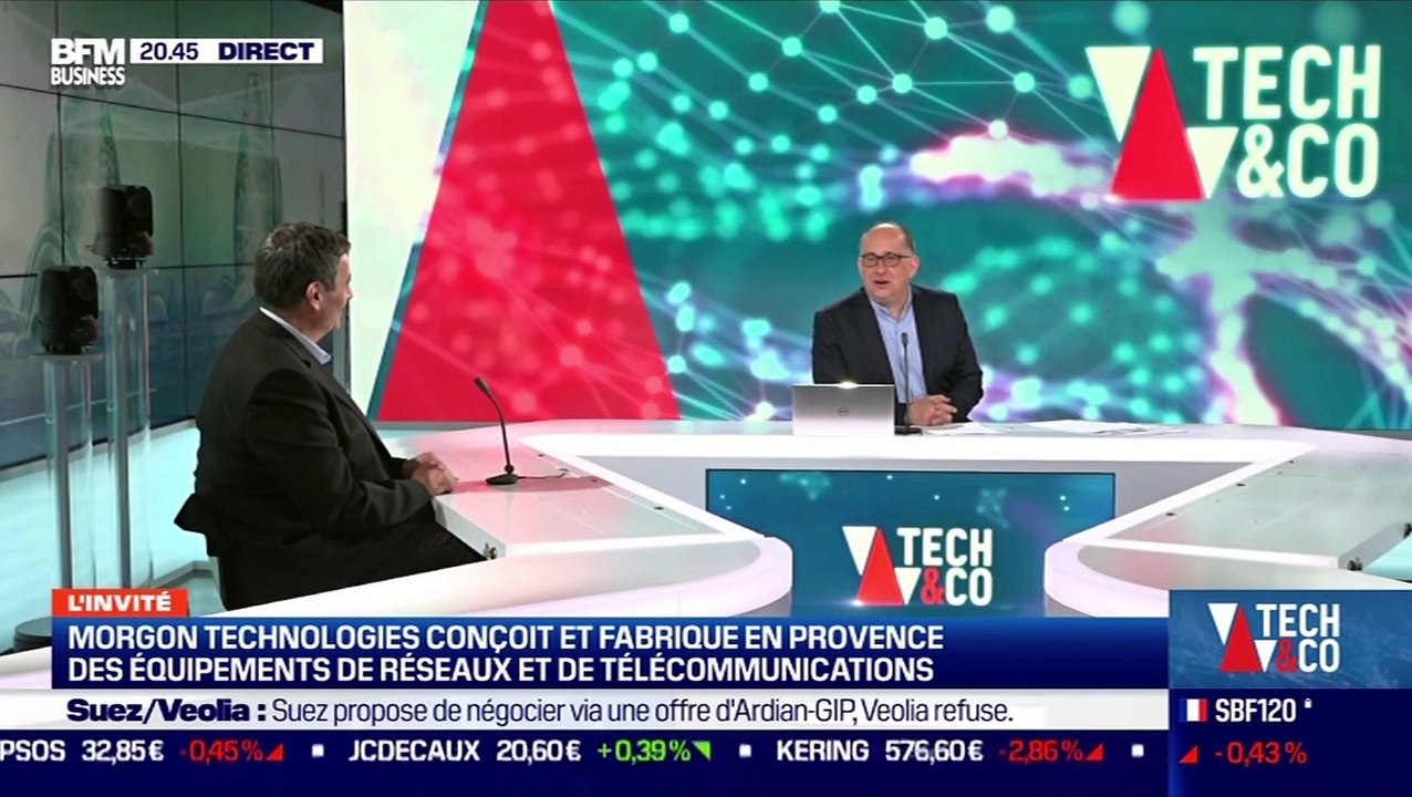 Jean-Jacques Carlier (Morgon Technologies) : Morgon Technologies conçoit et fabrique en Provence des équipements de réseaux et de télécommunications - 22/03