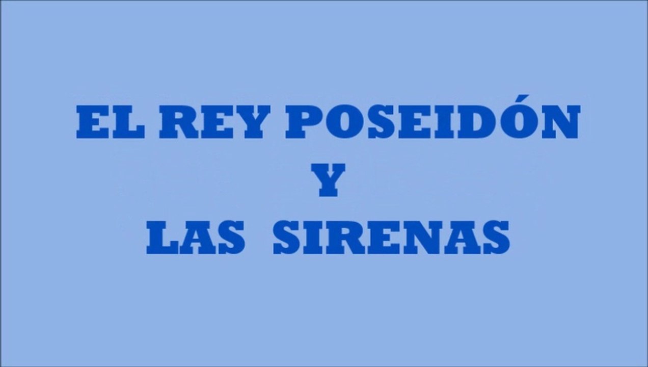 Mitologia: Rey Poseidón y las sirenas