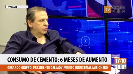 Consumo de cemento: 6 meses de aumento