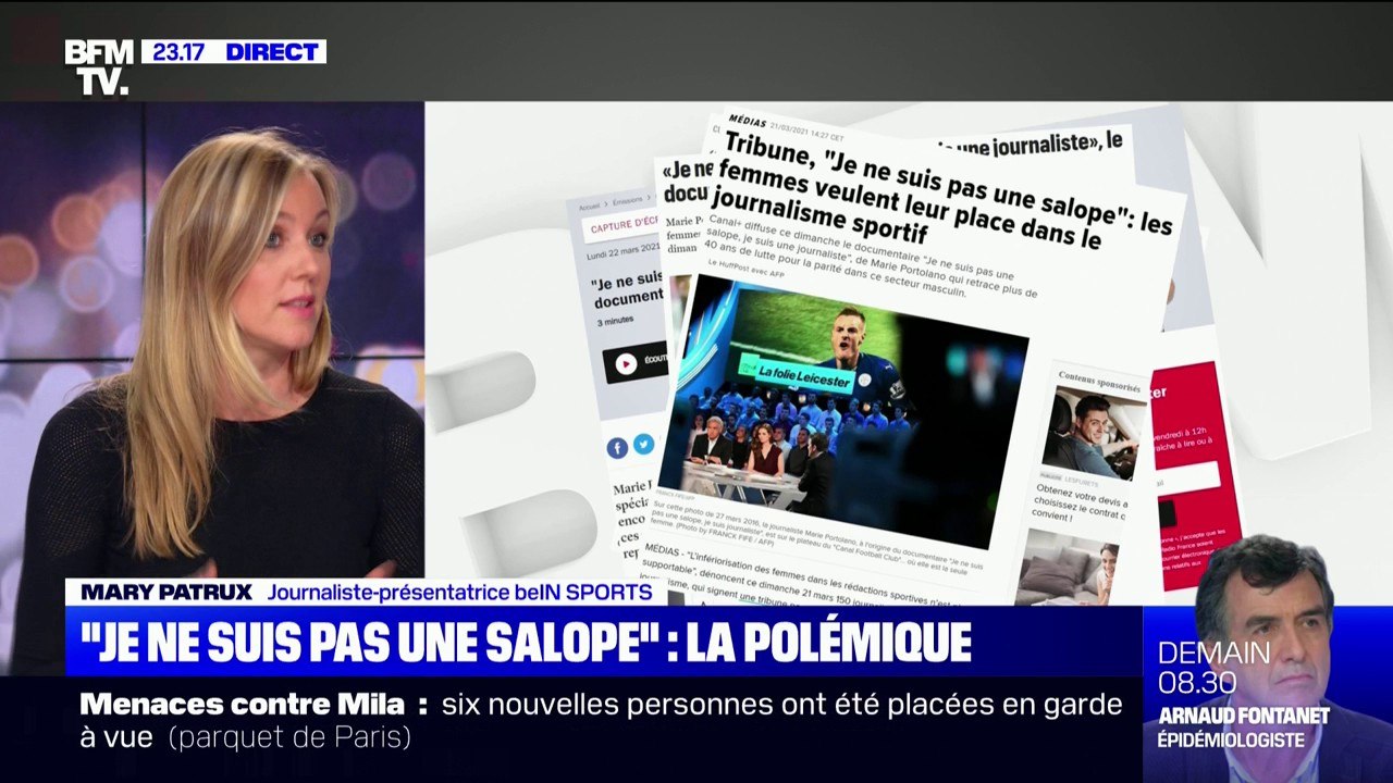 Mary Patrux, journaliste de sport: "Je me suis dit: 'tu as fait tout ce travail et Twitter est en train de te tuer"