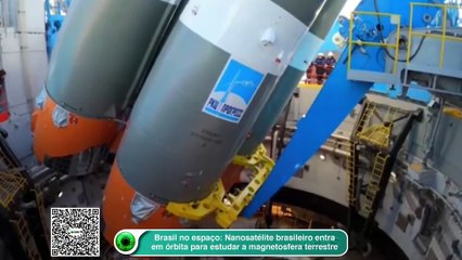 Brasil no espaço- Nanosatélite brasileiro entra em órbita para estudar a magnetosfera terrestre