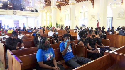 Jevon Clairmont Stands Up At His Funeral