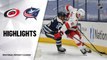 Hurricanes @ Blue Jackets 3/22/21 | NHL Highlights