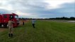 Com pane em trem de pouso, avião do senador Acir Gurgacz faz pouso de barriga em Rondônia; veja o vídeo
