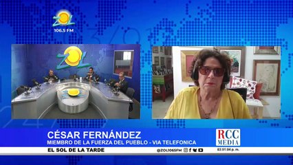Cesar Fernández habla de los puntos acordados en la clausura del primer congreso de la Fuerza Pueblo