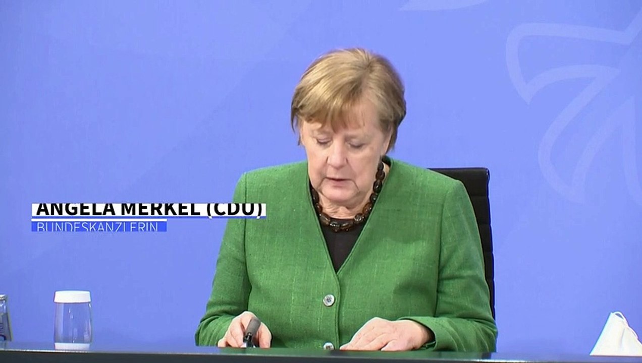 Merkel: 1. und 3. april werden zu "ruhetagen" deklariert