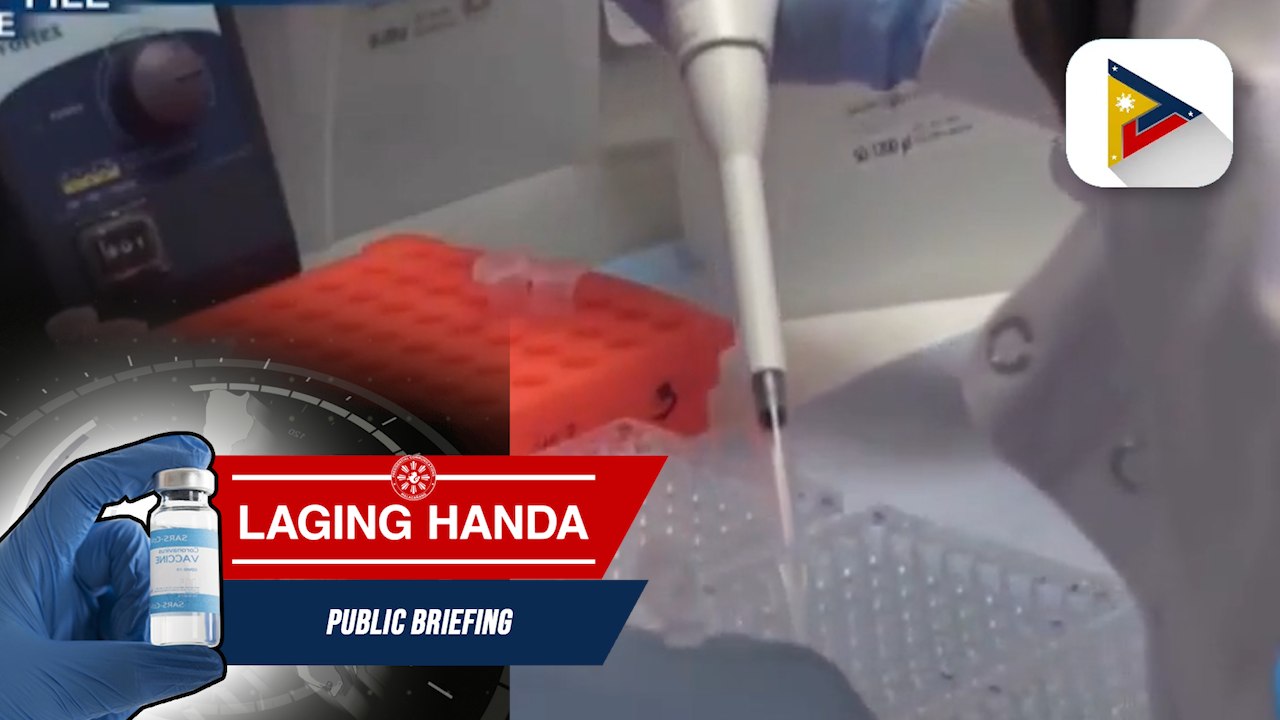 #LagingHanda | Sen. Go, sinuportahan ang panukalang gumawa na rin ang bansa ng sariling bakuna kontra COVID-19