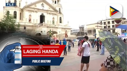 #LagingHanda | Pagsasagawa ng kasal, binyag, at funeral services, pinahihintulutan hanggang 10 katao lang