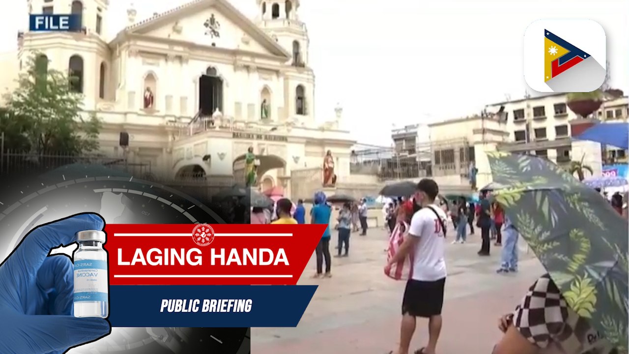 #LagingHanda | Pagsasagawa ng kasal, binyag, at funeral services, pinahihintulutan hanggang 10 katao lang