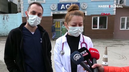 Hastanede korku dolu dakikalar: Sizi burada delik deşik ederim