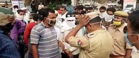 नागौर में पानी टेंकर चालकों को भारी पड़ गया प्रदर्शन