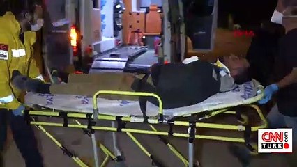 Hurda kağıt toplayan gencin dövülüp, motosikletinin yakılma anı kamerada