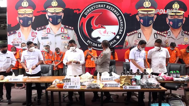 Ditresnarkoba PMJ Berhasil Tangkap Tersangka Penyalahgunaan Narkotika Jenis Sabu