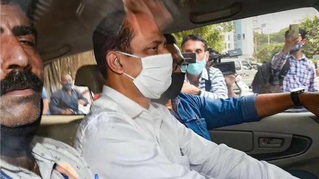 Sachin Vaze's volvo car seized from Daman