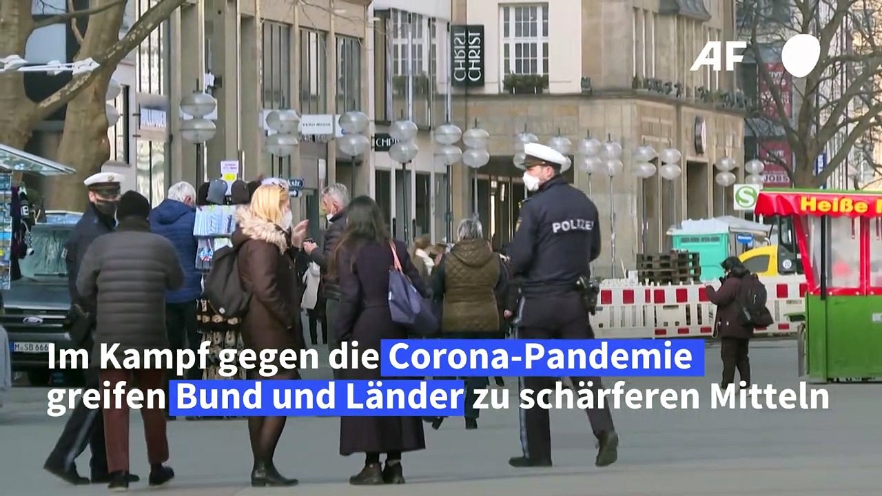 Bund und Länder schicken Deutschland in Oster-Lockdown