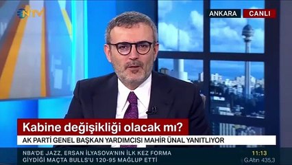 AKP’li Ünal’dan yeni kabine sinyali