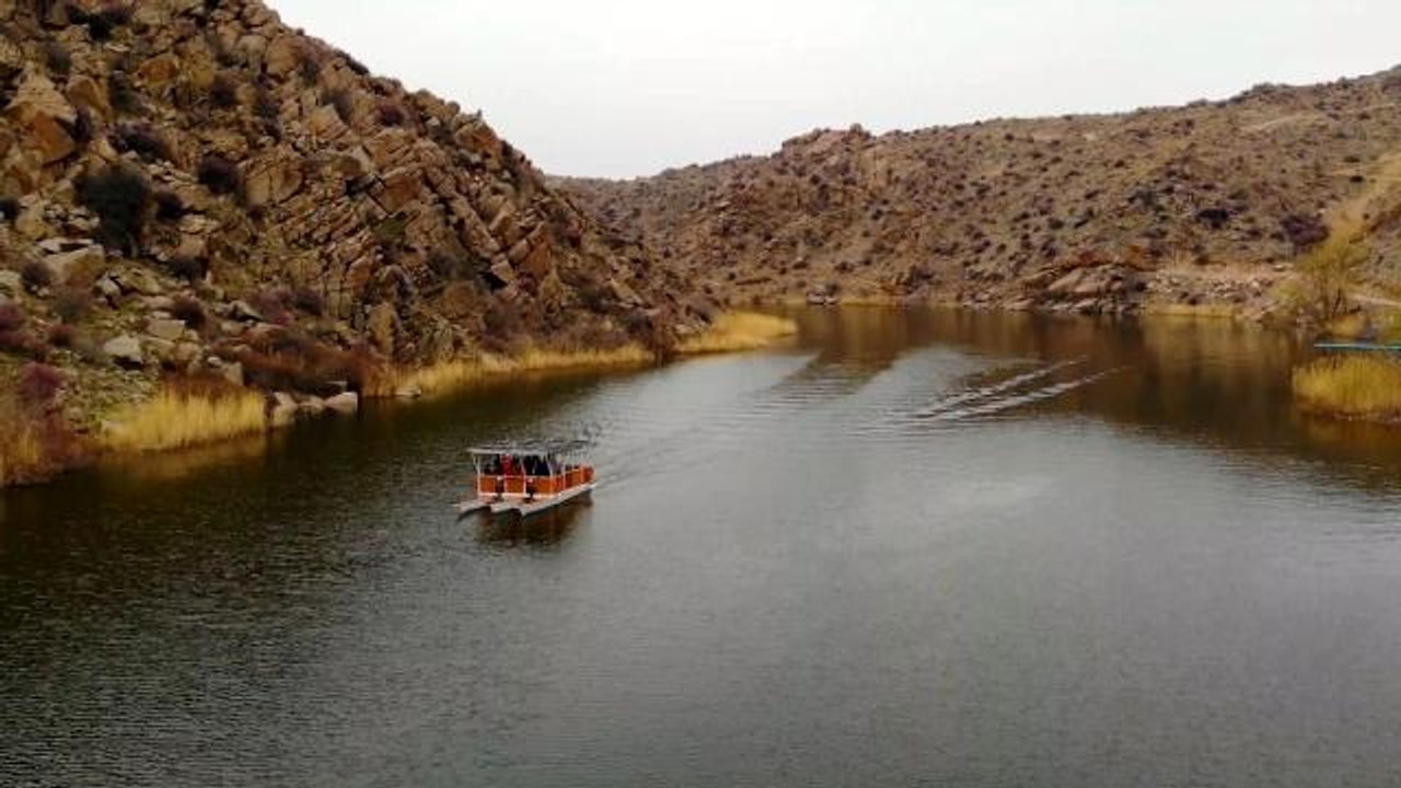 Kırıkkale'de turizm canlanıyor: Bozkırın ortasında tekne turu için akın akın geliyorlar