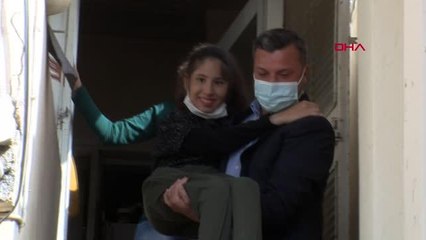 ADANA Makbule Gülşah'ın akülü tekerlekli sandalye sevinci; 'Özgürlüğüme kavuştum'