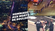 Fusillade de Boulder: l'hommage de centaines de policiers à leur confrère tué