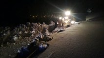 ERZİNCAN -Yolu kardan kapanan köydeki hasta için ekipler seferber oldu