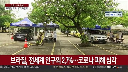 지난주 사망자 25% 브라질…연휴 앞둔 중남미 긴장