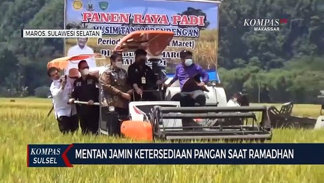 Mentan Jamin Ketersediaan Pangan Saat Ramadhan