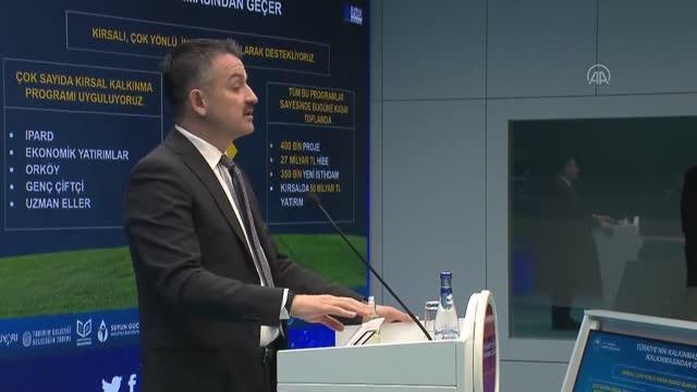 Pakdemirli: Yeni projeleri tarım ve kırsal alanlara kazandırmak için büyük gayret gösteriyoruz