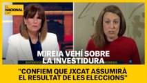 Mireia Vehí sobre la investidura de Pere Aragonès: 