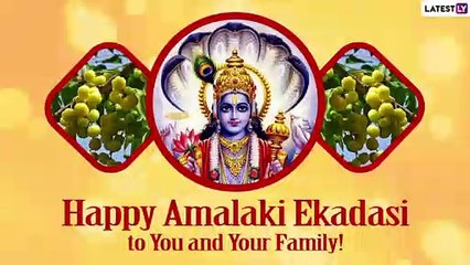 Download Video: Amalaki Ekadashi 2021 Wishes: Send Messages & Devotional Greetings to Worship Lord Vishnu