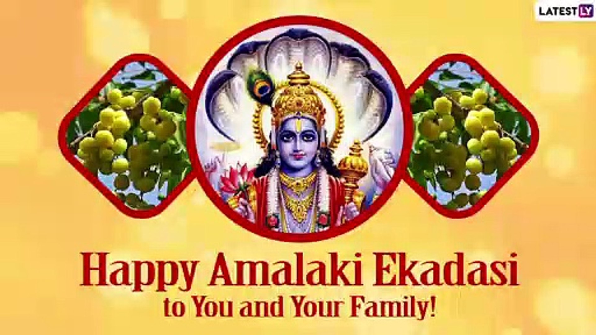 ⁣Amalaki Ekadashi 2021 Wishes: Send Messages & Devotional Greetings to Worship Lord Vishnu