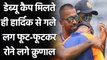 Krunal Pandya cries after recieving ODI debut cap from Hardik Pandya| वनइंडिया हिंदी