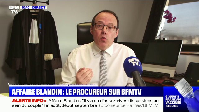 Affaire Blandin: le procureur de Rennes affirme avoir classé la plainte de la victime faute de preuve