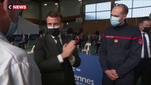 Emmanuel Macron : «On va ouvrir la vaccination dans les centres aux 70-75 ans»