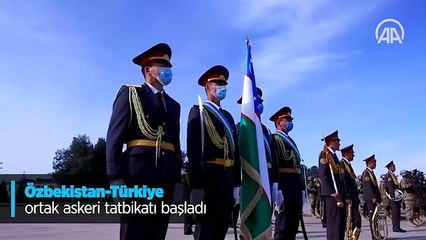Özbekistan-Türkiye ortak askeri tatbikatından görüntüler