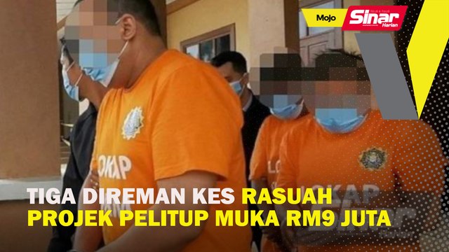 Tiga direman kes rasuah projek pelitup muka RM9 juta