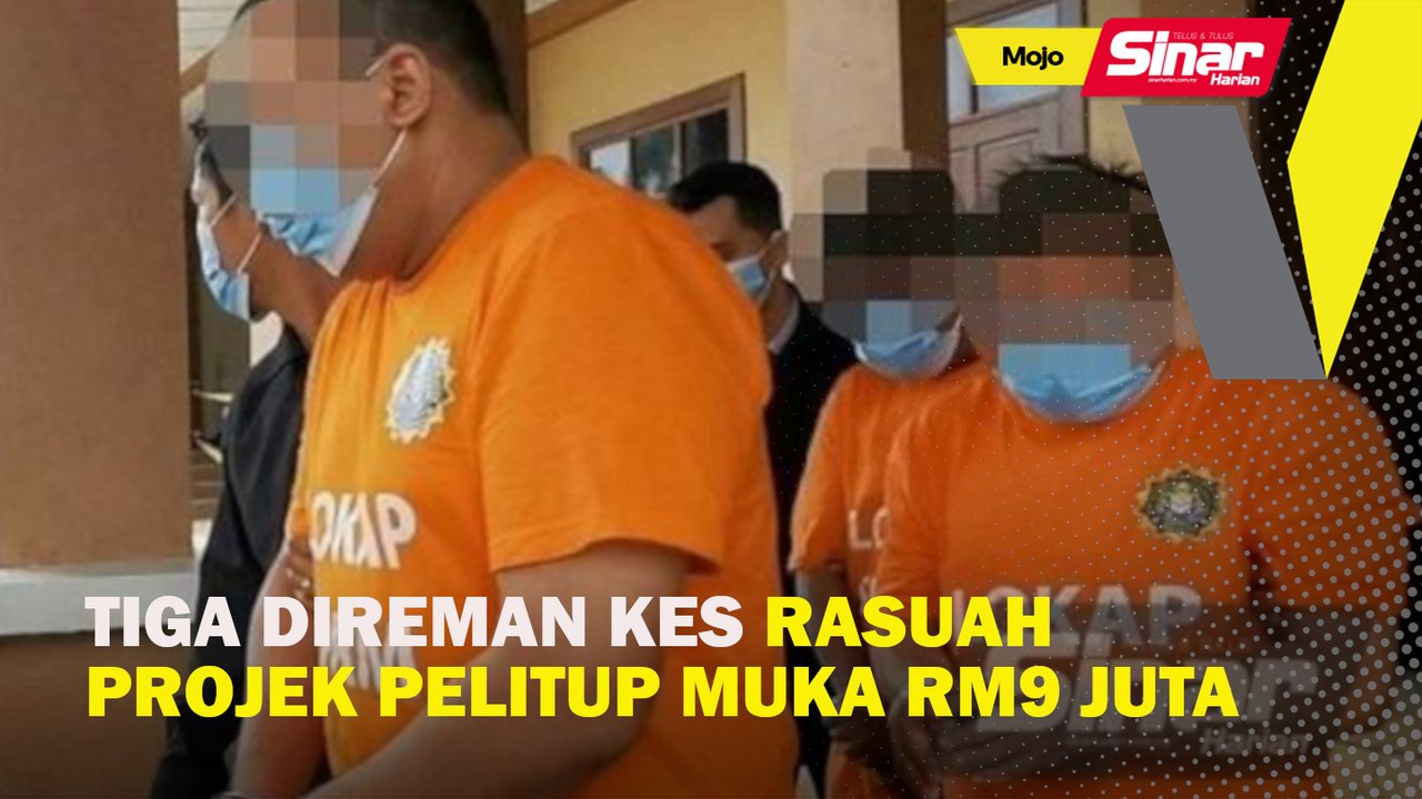 Tiga direman kes rasuah projek pelitup muka RM9 juta