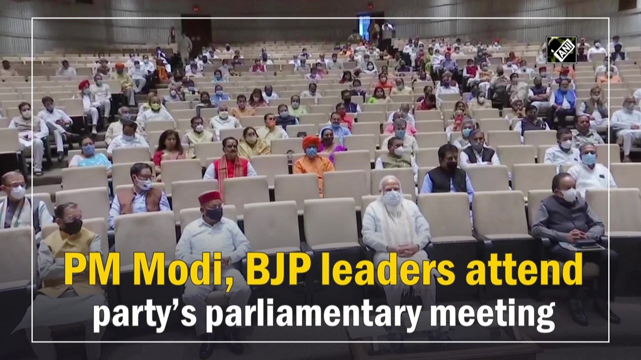PM Narendra Modi, BJP leaders attend party’s pa...