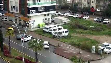 Antalya'ya çamur yağdı