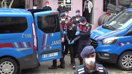 Yaşlı çiftin katil zanlıları adliyede