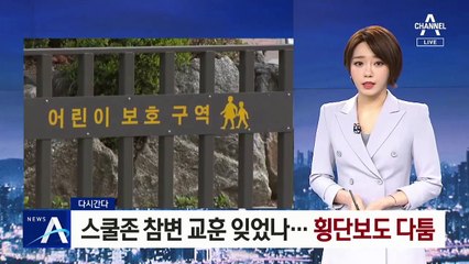 [다시 간다]스쿨존 참변 교훈 잊었나…횡단보도 다툼
