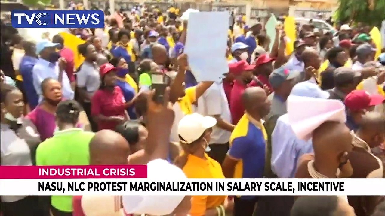 NASU, NLC protest alleged marginalisation in salary scale, incentive
