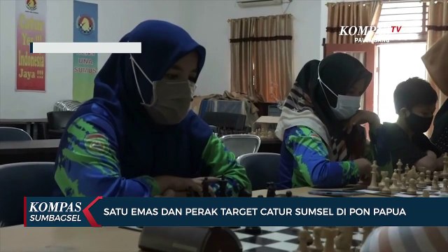 Satu Emas Dan Perak Target Catur Sumsel Di PON Papua