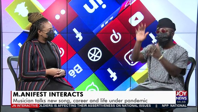 Manifest Interacts: Musician talks about new song, career and life under pandemic - JoyNews Interactive (23-3-21)