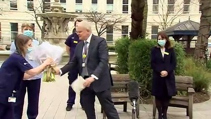 The Queen sends bouquet to thank hospital staff