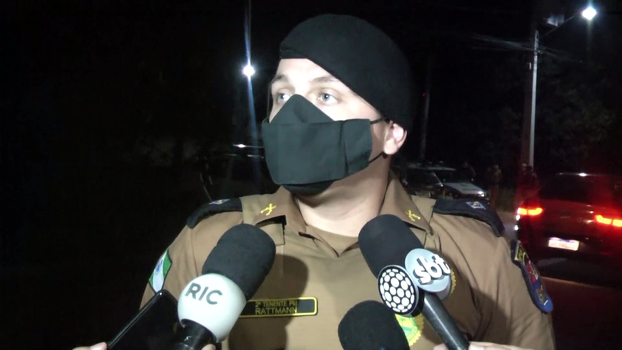 Ladrões realizam assalto em residência e, durante perseguição, se envolvem em acidente