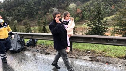 Son dakika haberleri... 10 aracın karıştığı zincirleme kaza TEM'i kapattı