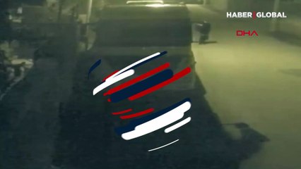 Akü hırsızları önce kameraya sonra polise yakalandı
